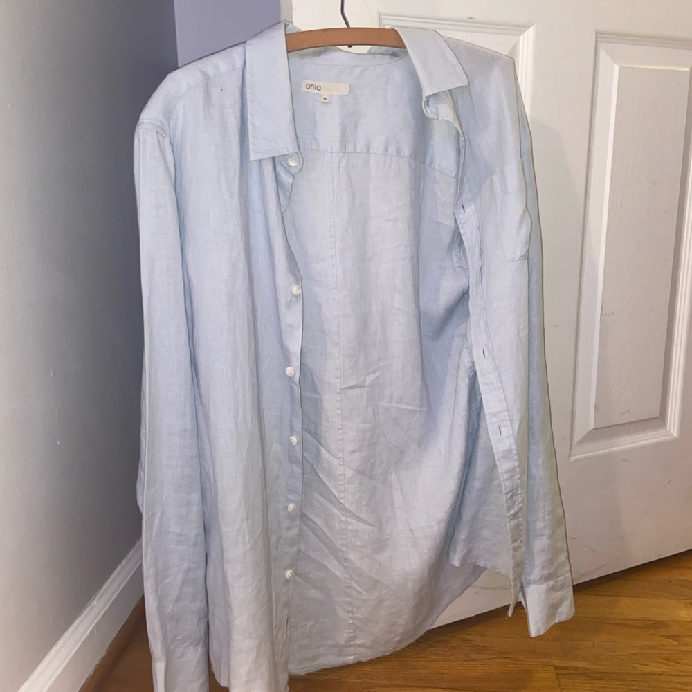 Onia Button Down Long sleeve